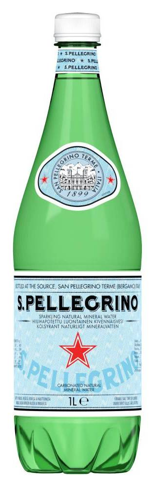 San Pellegrino Sparkling Natural Mineral Water (1L)